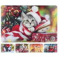 MK Home Karácsonyi állatos tányéralátét 43.5 cm x 28.5 cm
