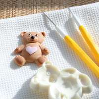 MK Home Teddy maci fondant szett 2 darab