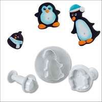 MK Home Pingvin rugós süteménykiszúró készlet 3 darabos
