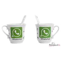 MK Home Whatsapp csésze készlet 2+2 darabos