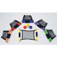 Labda adogató háló pár 1 labdával, koordináció fejlesztő játék