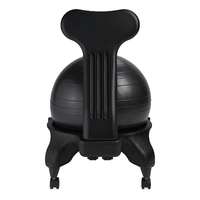  Capetan® Fit Office Plus magasított ülőfelületes háttámlás fitnesz szék labdával gurulógörgőkkel - f