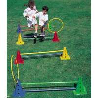 Tactic Sport Aktív játék mozgásfejlesztő eszközpark Saltarello Maxi 50 cm magas kerekaljú lukas bójá