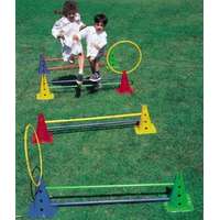  Tactic Sport Aktív játék Saltarello Mini mozgásfejlesztő eszközpark 30 cm magas kerekaljú bójákkal