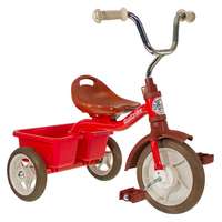 Italtrike Transporter szállító tartályos gyermek tricikli sárga - road worker