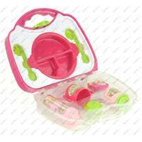 Princess Coralie sorozat lánybabához komplett etető és itató szett"