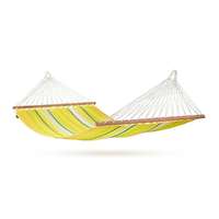 La Siesta Islena eredeti columbiai rudas függőágy, lime zöld tónus