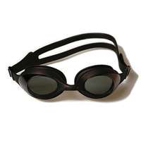  Malmsten Aqtiv felnőtt úszószemüveg fekete kerettel füst színű lencsével, zippes tokban