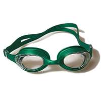  Malmsten Aqtiv úszószemüveg zöld színű kerettel áttetsző lencsével, zippes tokban