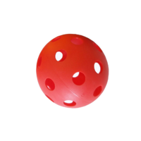 Floorball labda piros