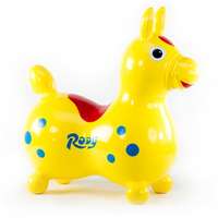  Cavallo Rody Lovacska sárga - gyermek premium ugráló állat sárga színben