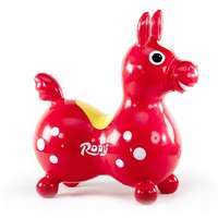  Cavallo Rody Lovacska piros - gyermek premium ugráló állat piros színben