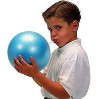  Mini Soft Ball gyermek szoftball labda ezüstszürke színben 17-20 cm átmérőv