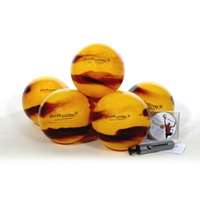 Football kapus gyakorló labda szett 12db különböző súlyú 22cm átmérőjű labda