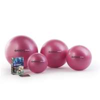 Fitball gimnasztika labda maxafe, 65 cm - pink, ABS biztonsági anyagból