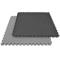  Capetan® Floor Line 100x100x2,5cm szürke / fekete puzzle tatami szőnyeg 100kg/m3
