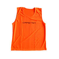  Jelzőtrikó neon narancs színben (73x60 cm) méret L, apró lukacsos polieszter textil anyag