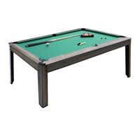  Garlando Austin 7 billiard asztal, 225x125 cm, külön rendelhető fedlappal asztallá alakítható