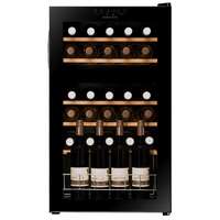 Dunavox Dunavox DXFH-30.80 szabadonálló borhűtő fekete 30 palackos