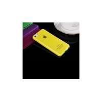 Iphone 5C Iphone 5C matt műanyag tok - sárga