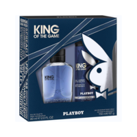 Playboy Playboy King of The Game EDT 100ml Férfi + 150ml Dezodor Férfi Parfüm Ajándékcsomag