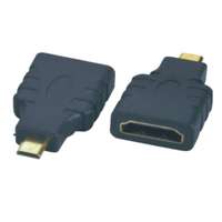 M-CAB M-CAB 7110004 mikro HDMI - HDMI 1.3 Adapter Sötétszürke