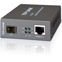 TP-Link TP-Link MC220L 1000Mbps optikai (UTP-SC) média konverter