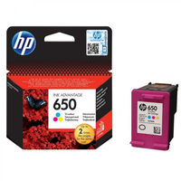 HP HP 650 (CZ102AE) Eredeti Tintapatron Tri-color