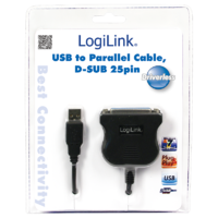 Logilink Logilink USB -> Parallel (DSUB 25) Adapter 1.5m