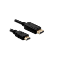 Delock Delock mini DisplayPort M - HDMI M Adapterkábel Fekete 3m