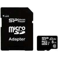 Silicon Power Silicon Power 8GB miicroSDHC - Memóriakártya