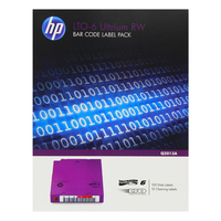 HP HP Adatkazetta cimke csomag LTO-6 Ultrium RW 110 DB
