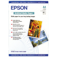 Epson Epson C13S041342 Archival A4 Matt Fotópapír (50 lap/csomag)