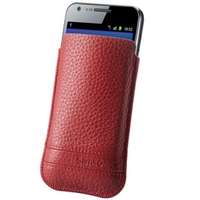 Samsonite Samsonite Slim Classic Leather iPhone 4/4S tok piros