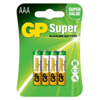 GP GP GP24A-2U4 Super Alkaline Cell AAA Ceruzaelem (4db/csomag)