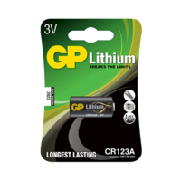 GP GP CR123A 3V Lítium fotóelem (1 db / blister)