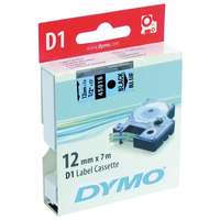 Dymo DYMO címke LM D1 alap 12mm fekete betű / kék alap