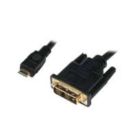 Logilink LogiLink Mini HDMI > DVI-D kábel 1.0m