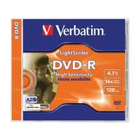 Verbatim VERBATIM DVD-R 4.7Gb normál tokban