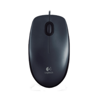 Logitech Logitech M90 Optikai egér - Fekete