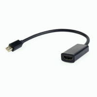 Gembird Gembird Mini Displayport v1.1 - HDMI v1.3b adapter Fekete