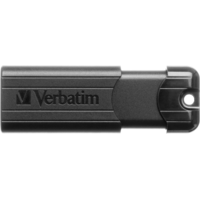 Verbatim Verbatim 128GB Store 'n' Go PinStripe USB 3.0 Pendrive - Fekete