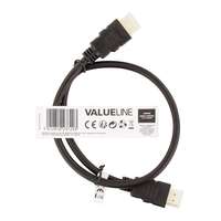 Valueline Valueline / Nedis HDMI v1.4 kábel ethernettel 0,5m - Fekete