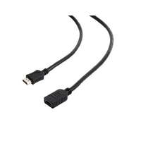 Gembird Gembird HDMI hosszabbító kábel ethernettel 0.5m Fekete