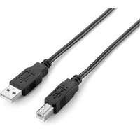 Equip Equip 128860 USB 2.0 A-B nyomtató kábel, apa/apa, duplán árnyékolt, 1,8m