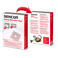Sencor Sencor SVC 900 Porzsák SVC 900 porszívóhoz 5db/csomag