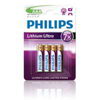 Philips Philips Lithium Ultra FR03LB4A/10 AAA mini ceruzaelem (4db/csomag)