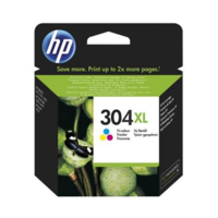 HP HP 304XL Eredeti Tintapatron Tri-color (C/Y/M)