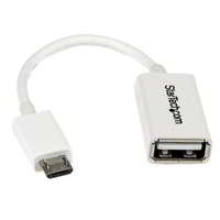 StarTech Startech UUSBOTGW Micro USB - USB OTG Host átalakító 0.- Fehér
