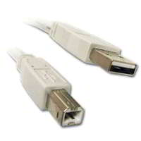 Roline Roline S3105-100 USB 2.0 A-B összekötő kábel 4.5m - Bézs